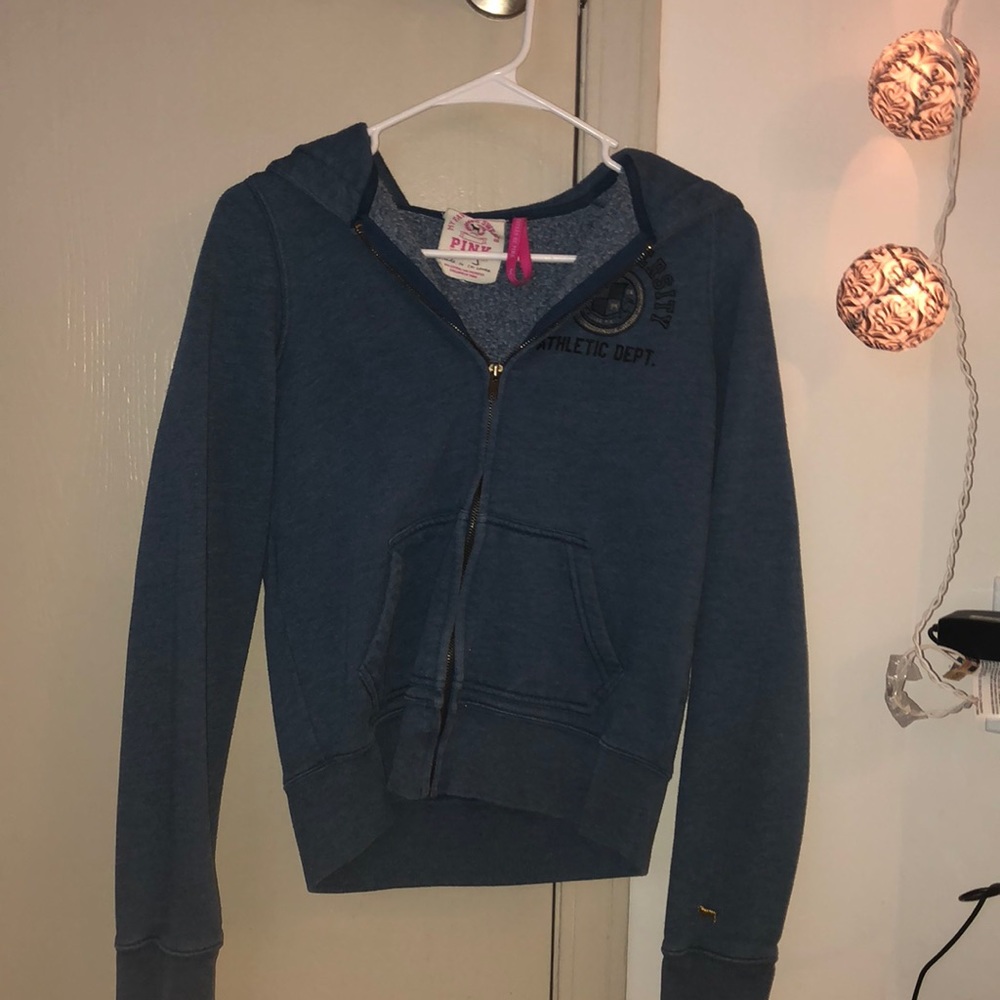pink brand sweatshirt